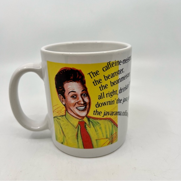 Other - VTG 90’s Saturday Night Live SNL Caffeine Meister Coffee Lover Mug Ceramic Cup